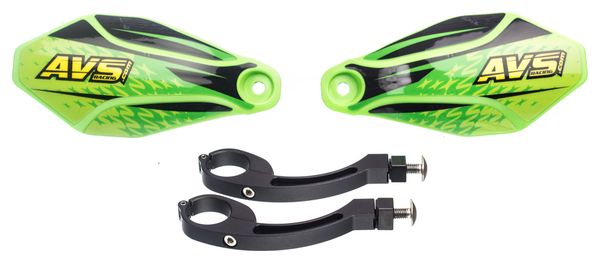 Protège Mains AVS KIT DECO (patte alu avec charnière) Vert Clair