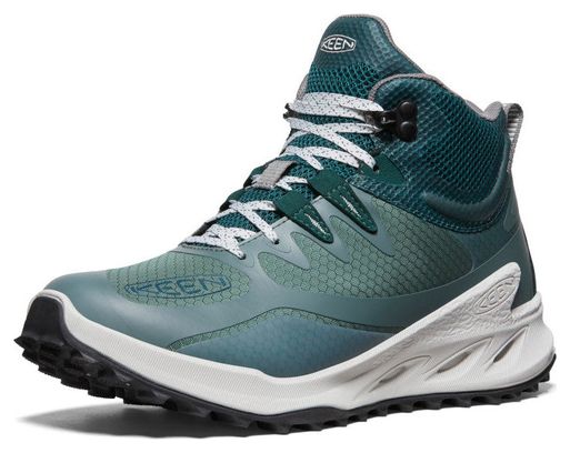 Chaussures de Randonnée Femme Keen Zionic Waterproof Mid Bleu/Vert
