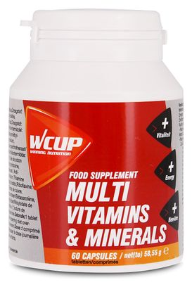 WCUP Multi Vitamins and Mineral supplements 60 caps