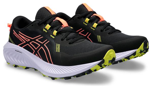 Asics Gel Excite Trail 2 Black Pink Women's Trail Running Shoes