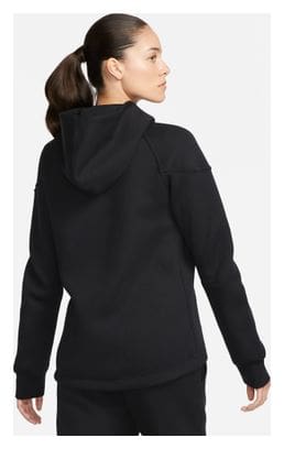 Sweat à capuche Nike Sportswear Tech Fleece Windrunner Noir Femme