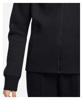 Sweat à capuche Nike Sportswear Tech Fleece Windrunner Noir Femme