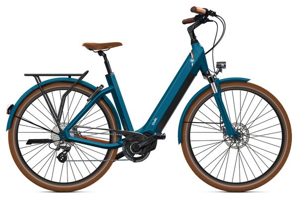 Vélo de Ville Électrique O2 Feel iSwan Édition Roland-Garros Univ Shimano Altus 8V 540 Wh 28'' Bleu Cobalt