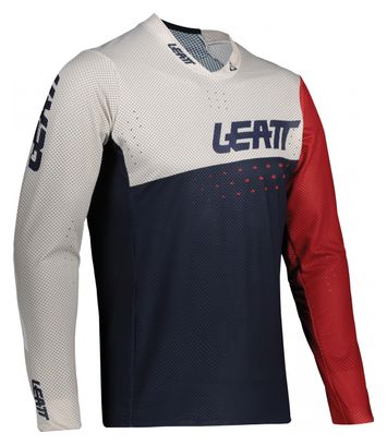 Leatt MTB 4.0 UltraWeld Long Sleeve Jersey Onyx Blue