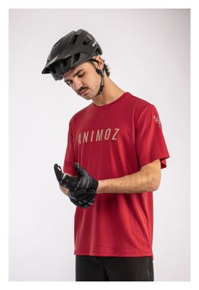 Maillot de manga corta Animoz Raw Red, hombre