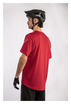 Maillot de manga corta Animoz Raw Red, hombre