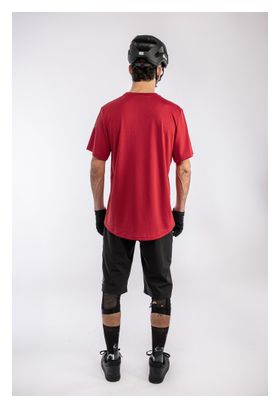 Maillot de manga corta Animoz Raw Red, hombre