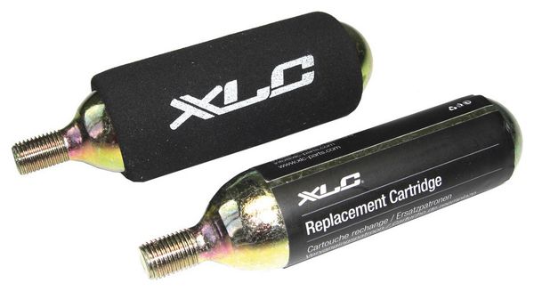 XLC PU-X05 Cartuccia CO2 25 g Oro (x2)