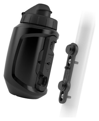 Fidlock Bottle Cage Kit + Twist 550 ml Water Bottle, Black