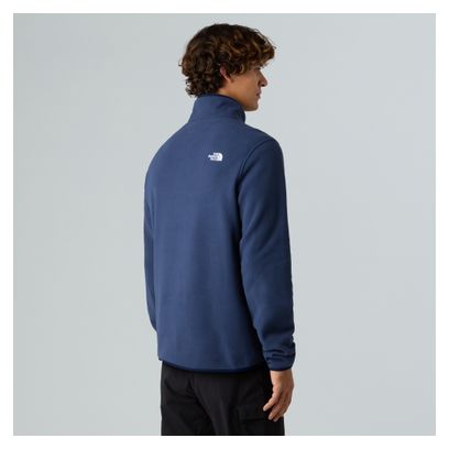 The North Face Glacier 1/4 Zip fleecevest blauw voor heren