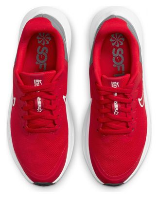Nike Star Runner 3 Red Grey Kids Running Shoes