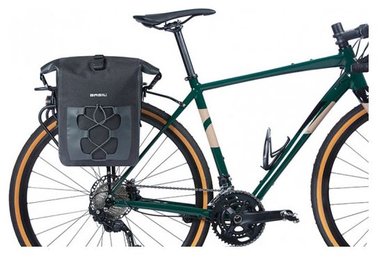 Basil Navigator Waterproof Fietstas 15L Zwart