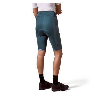 Cuissard sans Bretelles Endura Alltrack Ride Bleu Femme
