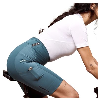 Cuissard sans Bretelles Endura Alltrack Ride Bleu Femme