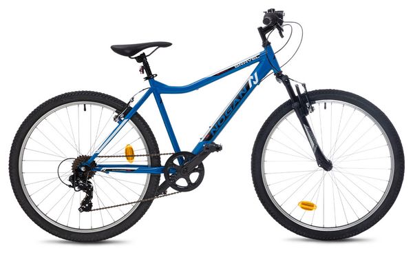 Vélo VTT Enfant Nogan Gravel GO Suspension - 26 pouces - Ocean Blue
