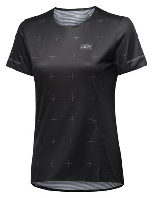Maglia Gore Wear Context Daily a manica corta da donna Nero