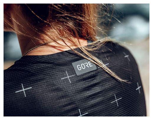 Maglia Gore Wear Context Daily a manica corta da donna Nero