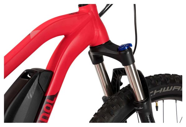 MTB Elettrica Hardtail Rossignol E-Track 27+ Sram NX 11v 27 Plus Rosso Opaco (Nero) 2018
