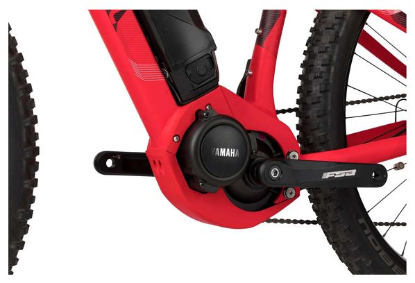 MTB Elettrica Hardtail Rossignol E-Track 27+ Sram NX 11v 27 Plus Rosso Opaco (Nero) 2018