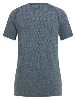 Camiseta de manga corta sin costuras Odlo Essentials Azul