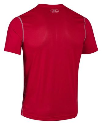 UA Raid Shortsleeve Tee  1257466-600 Homme T-shirt Rouge