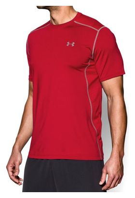 UA Raid Shortsleeve Tee  1257466-600 Homme T-shirt Rouge