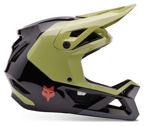 Casco integral Fox Rampage Barge Verde / Negro