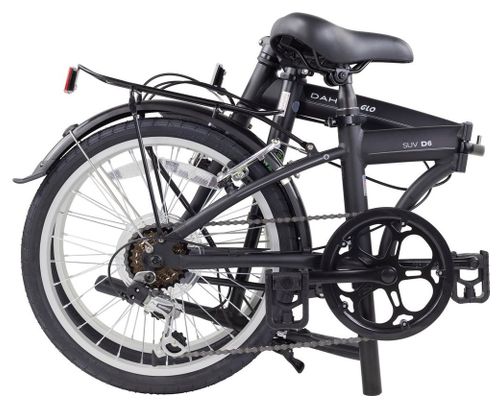 Dahon SUV D6 Variegated 6V 20 Folding Bike Black Alltricks