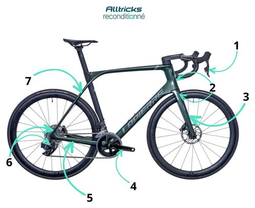 自転車本体 LAPIERRE AIRCODE SL ULTIMATE FULL CARBON ラピエール LAPIERRE エアコード AIRCODE SL ULTIMATE 2019年