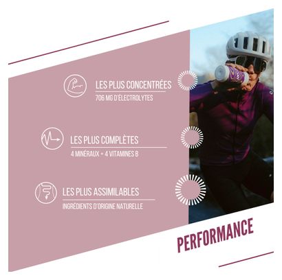 Boisson Electrolytes Baouw Mûre/Cassis - 10 pastilles