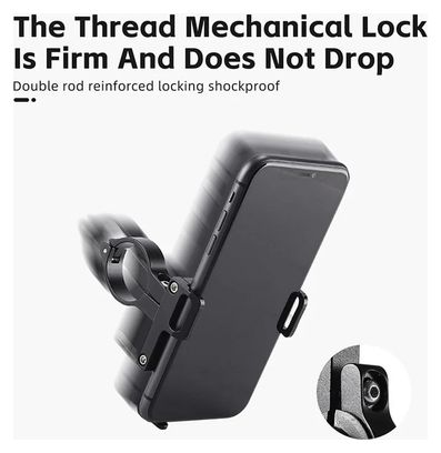 Support de téléphone portable pour véloultra-léger en alliage d'aluminium