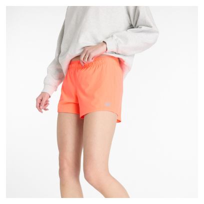 Short New Balance RC Seamless 3in Rouge Femme