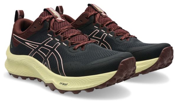 Chaussures Trail Asics Gel-Trabuco Terra 3 Noir/Rouge Femme