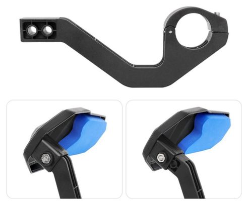 Lot de 2 protège-mains vélo – Nylon renforcé + mousse absorbante