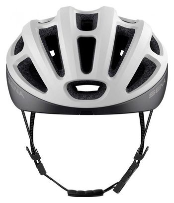 Casco Sena R1 Evo Connected blanco mate