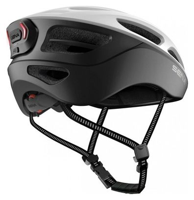 Casco Sena R1 Evo Connected blanco mate