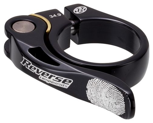 REVERSE Seat Clamp LONG LIFE 34.9 mm Black