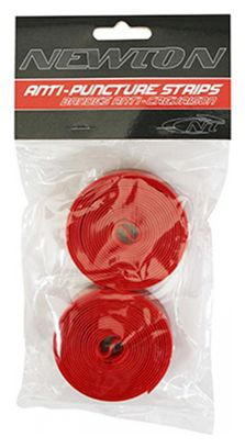 BANDE ANTI-CREVAISON NEWTON 25mm CITY 700x35 ROUGE (VENDU PAR PAIRE SUR CARTE)