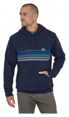 Patagonia Line Logo Stripe Uprisal Hoody Blue