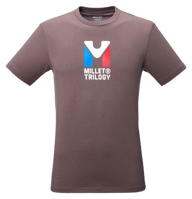 Millet Chamonix Trilogy T-shirt voor heren, bruin