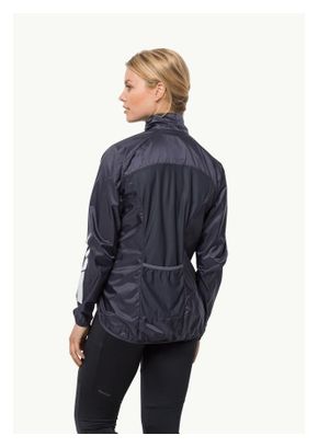 Jack Wolfskin Chaqueta Morobbia Wind Gris Mujer