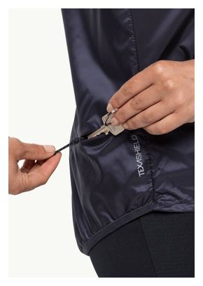 Jack Wolfskin Chaqueta Morobbia Wind Gris Mujer