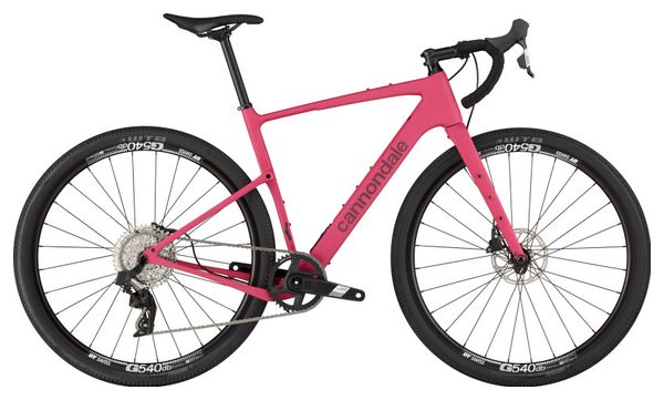 Gravel bike Cannondale Topstone Carbon Sram Apex XPLR eTap AXS 12V 700 mm Rose Orchid Alltricks