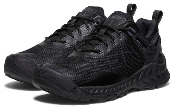 Zapatillas de senderismo Keen Nxis Evo Waterproof para mujer Negras