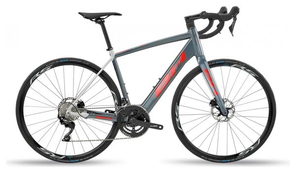 Vélo de Route Electrique BH Core Race 1.4 Shimano 105 11v Gris / Rouge 2020