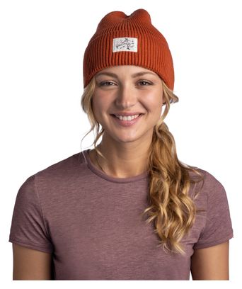 Unisex Buff Knitted Drisk Pow Brown hat