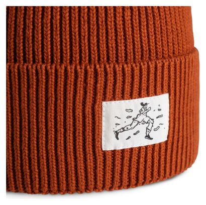 Unisex Buff Knitted Drisk Pow Brown hat