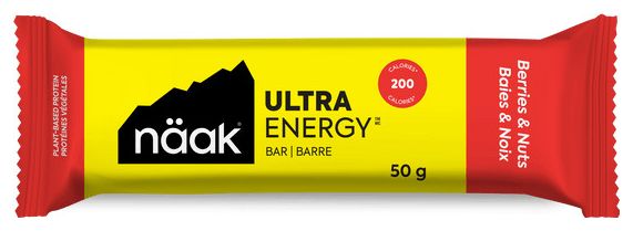 Barre Näak Ultra Energy Baies & Noix 50g