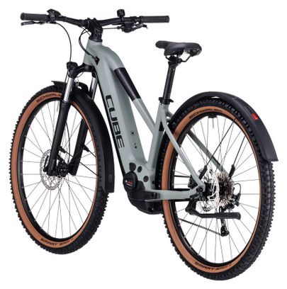 Cube Reaction Hybrid Performance 500 Allroad Trapeze Electric Hardtail MTB Shimano Alivio 9S 500 Wh 27.5'' Swamp Grey Green 2023