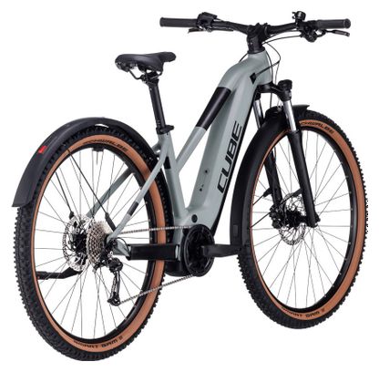 Cube Reaction Hybrid Performance 500 Allroad Trapeze Electric Hardtail MTB Shimano Alivio 9S 500 Wh 27.5'' Swamp Grey Green 2023